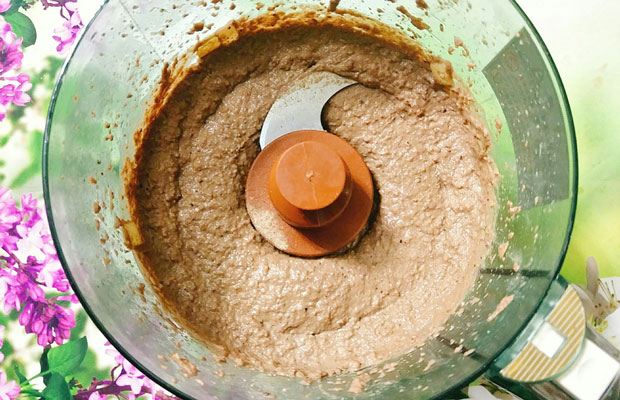 Xay hỗn hợp gan thịt