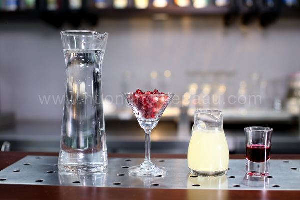 nguyên liệu pha mocktail shirley temple