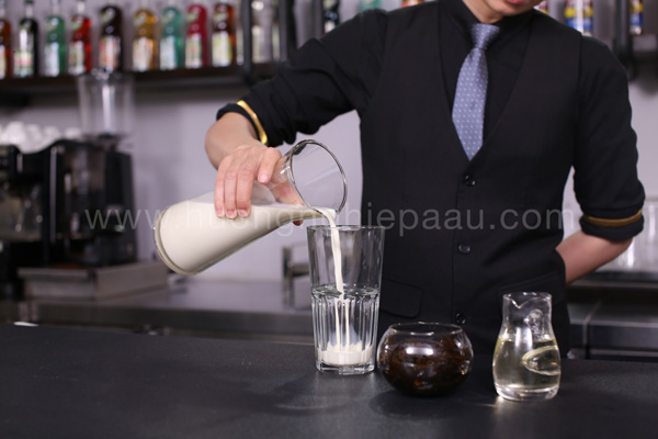 vị béo của trà sữa