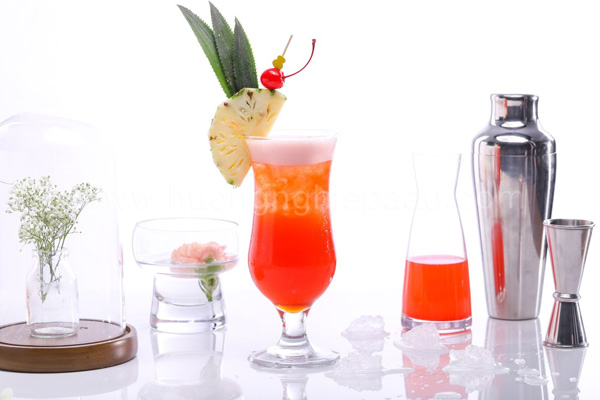 cocktail mait ai sắc đỏ
