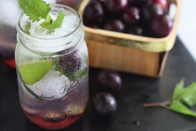 cách pha mojito nho đen