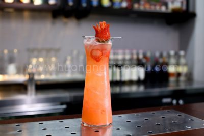 mocktail strawberry cool fruit