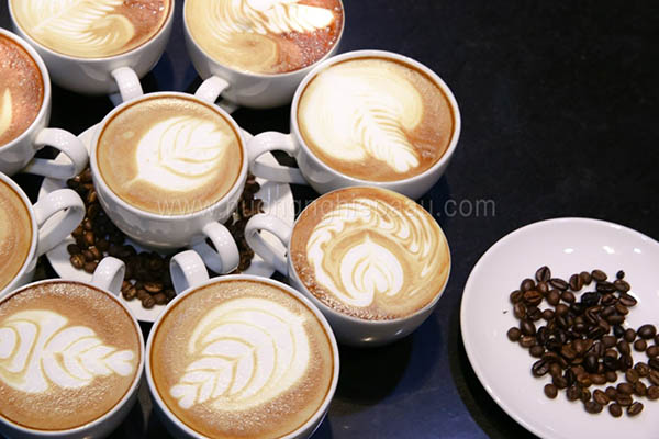 Một số tạo hình cafe Latte