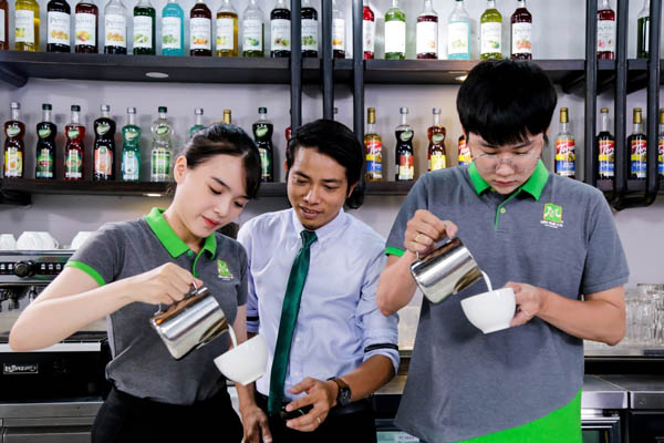 nghề barista nhiều người theo đuổi