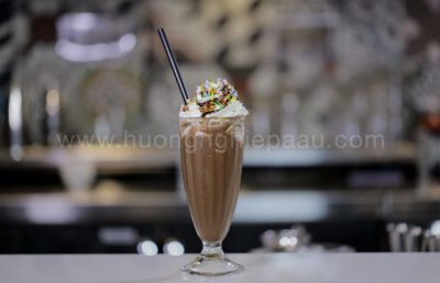 Công Thức Chocolate Ice Blended Bơ Đậu Phộng Ngon Tuyệt