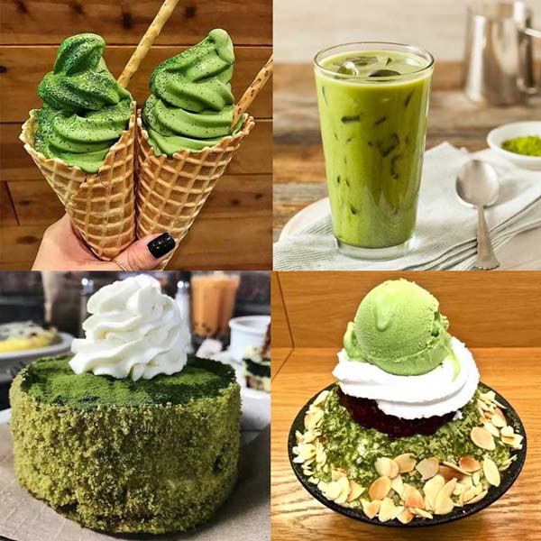 matcha trong thế giới ẩm thực