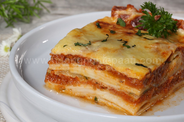 thành phẩm lasagna