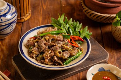 cách làm món thịt dê xào sả ớt