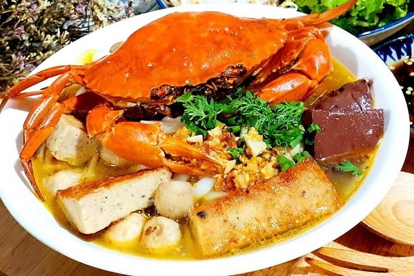 cách thực hiện bánh canh cua đơn giản