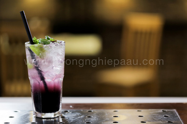 món mojito việt quất