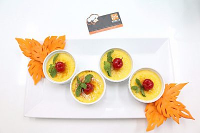 Thực Hành Crème Brulee - Greentea Layer