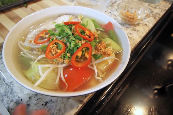 Cá Bống Nấu Canh Chua