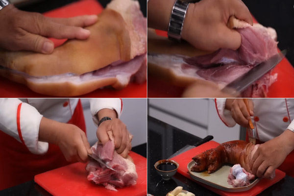 Róc xương và xử lý thịt giúp nhanh mềm hơn