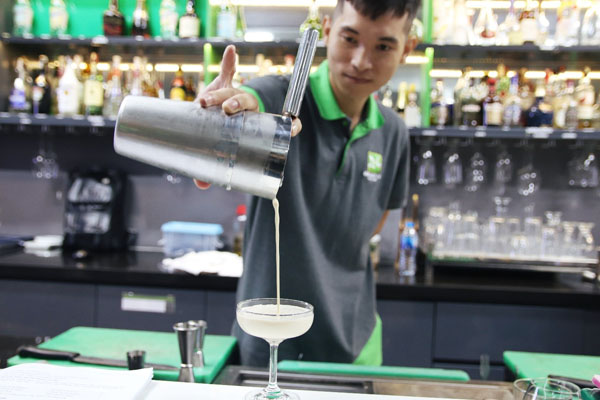 cocktail pha từ rượu brandy