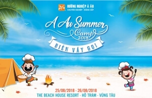 “Biển Vẫy Gọi” – Quẩy Hết Mình Tại A Au Summer Camp 2018