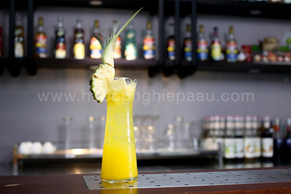 mocktail cool fruit pineapple