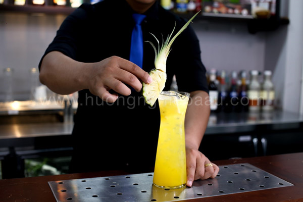 trang trí mocktail đặc sắc