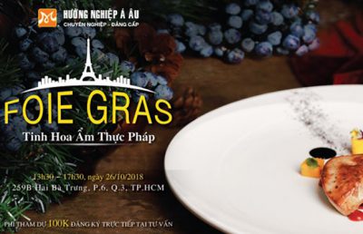 foie gras tinh hoa ẩm thực pháp