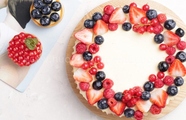 tart trái cây đẹp mắt