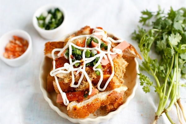 Bánh mì nướng muối ớt 