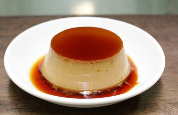 chiec banh flan caramen min mang