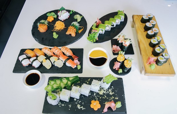 Học làm 20 loại sushi chuẩn nhật