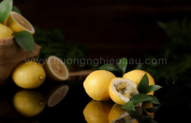 lemon shaped dessert