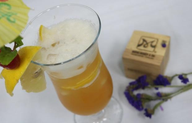 mocktail cam tươi giải khát