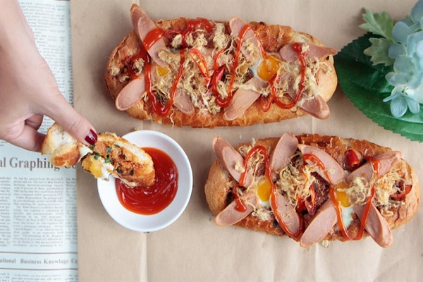 Món bánh vô cùng hấp dẫn 