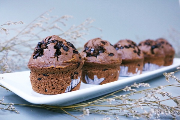 Muffin chocolate xinh xắn