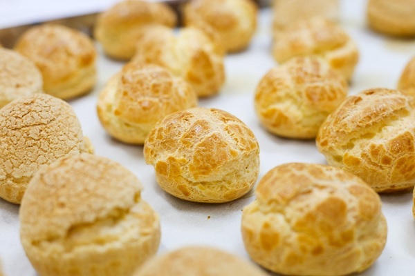 Những chiếc bánh Choux Cream 