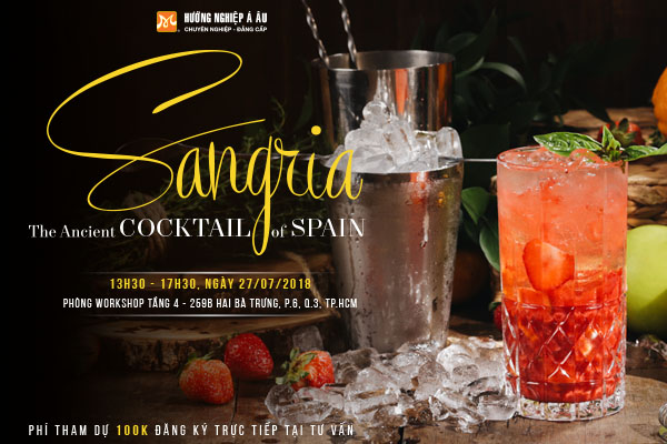 sự kiện về sangria cocktail