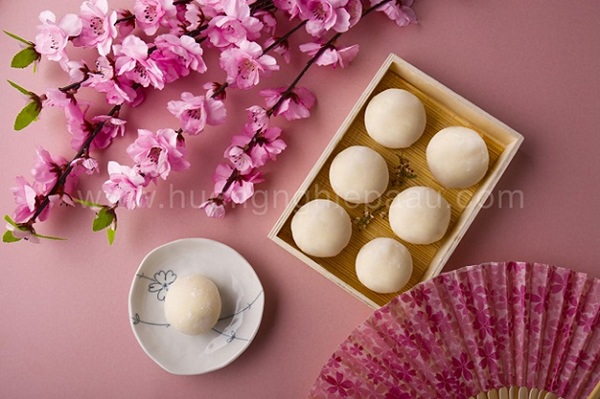 Thành phẩm bánh Mochi 