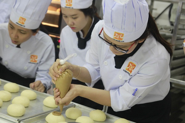 thực hành làm bánh soft bread