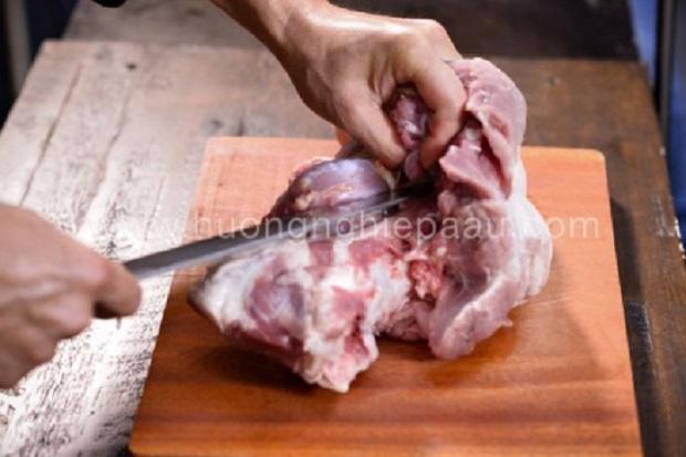 cắt thịt