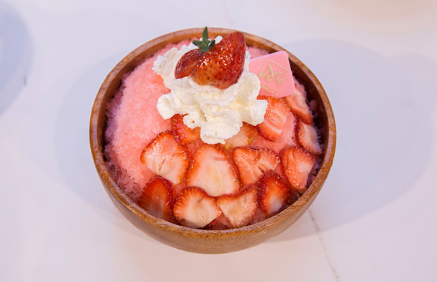 bingsu dâu tây