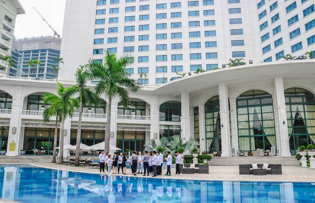 Học viên HNAAu tại khách sạn 5 sao Daewoo Hà Nội