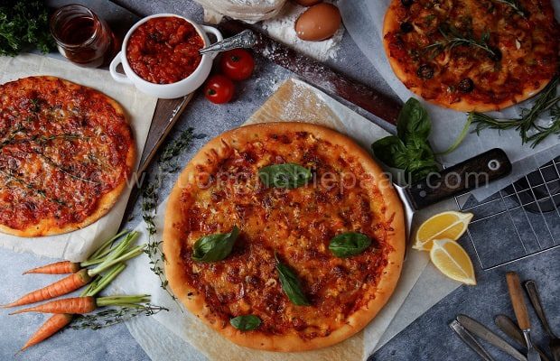 pizza làm món khoái khẩu