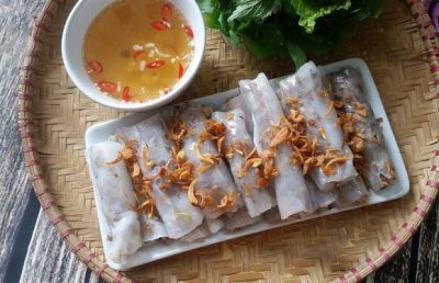 bánh cuốn là món ăn bình dị