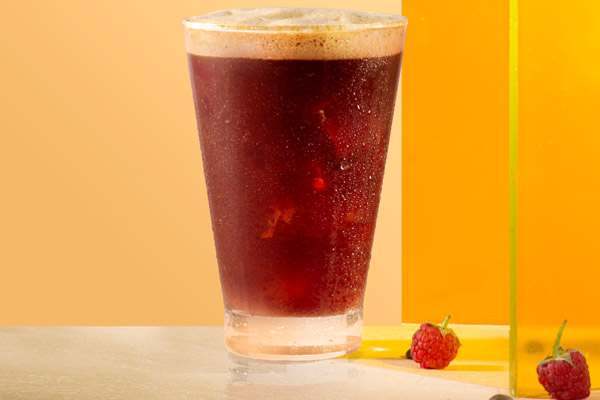 cold brew vị phúc bồn tử