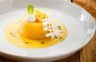 bánh flan xoài siêu đẹp mắt