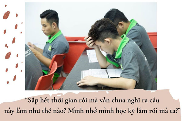 hoàn thành phần thi lý thuyết