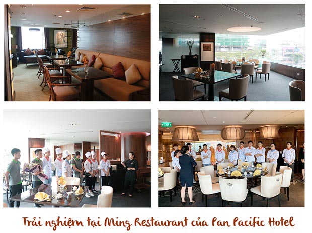 trải nghiệm tại khách sạn ming restaurant