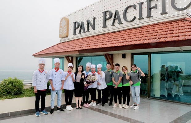 View sân thượng tại Tầng 19 của Pan Pacific 