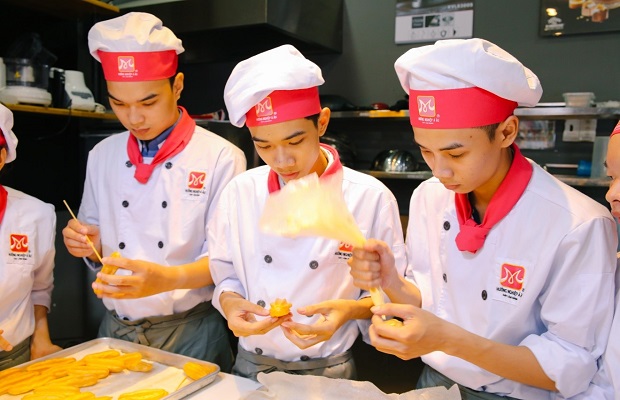 trang trí bánh churros