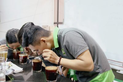 cảm quan các tầng vị của cafe