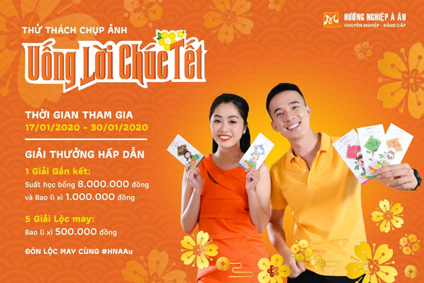 chụp ảnh nhận quà tết