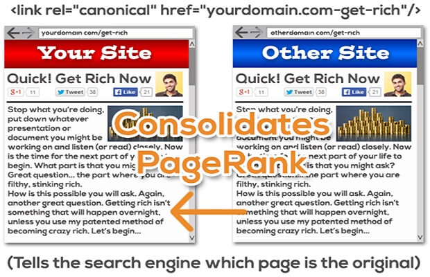 consolidates pagerank