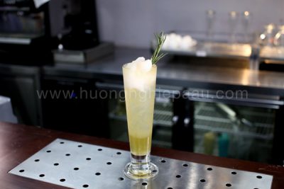 trà vải lychee green tea freeze