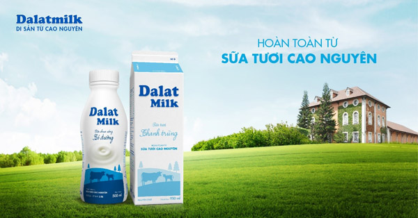 dalatmilk sữa tươi thanh trùng